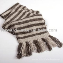 100%CASHMERE KNITTED SCARF